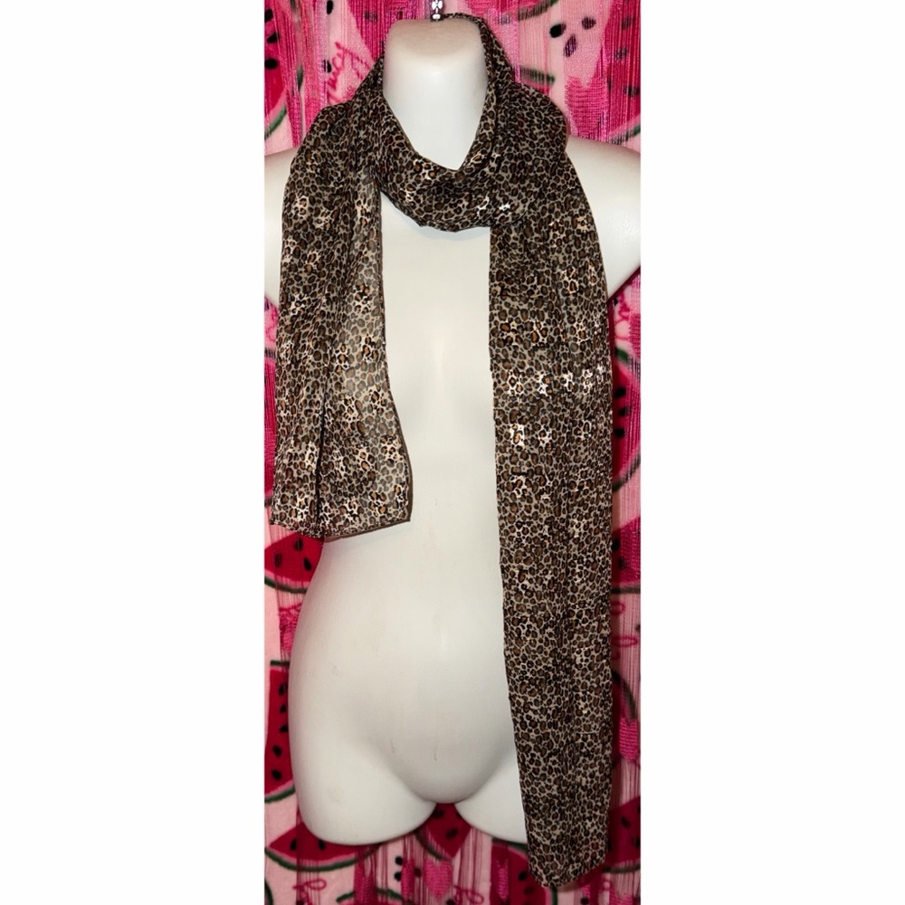 🤎 Cejon Animal Print LightweightScarf